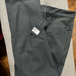 Elegant Charcoal Men's Dress Pants